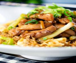 Ginger Spring Onion Chicken Rice