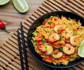 Indian Prawn Fried Rice