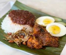 Nasi Lemak Chicken Varuval