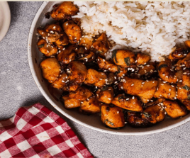 Spicy Mala Chicken Rice
